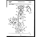 Kelvinator AW350-K1D tub detail diagram