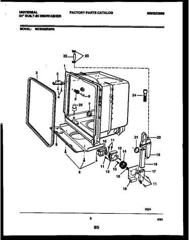 Inner tub parts