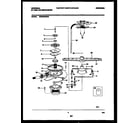 Universal/Multiflex (Frigidaire) MDB532RB0 motor pump parts diagram