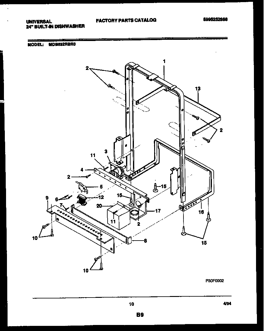 Power dry and motor parts
