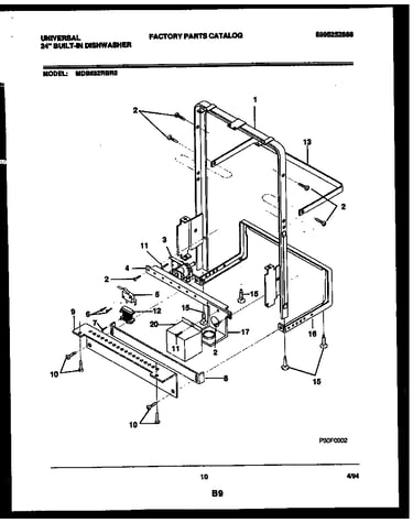 Power dry and motor parts