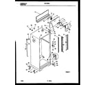 Kelvinator KRT19PNAW0 cabinet parts diagram