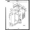 Kelvinator KRT21PNAW0 cabinet parts diagram