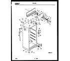 Kelvinator TSK150HN3W cabinet parts diagram