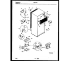 Kelvinator TSK210HN1W system and automatic defrost parts diagram