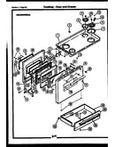 Cooktop-door and drawer