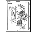 Gibson RT17F6WSGA cabinet parts diagram