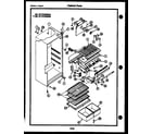 Gibson RD17F9WS1A cabinet parts diagram