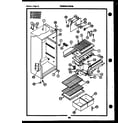 Gibson RD19F6WS1A cabinet parts diagram