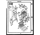 Gibson RT19F7WS3B cabinet parts diagram
