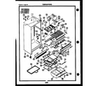 Gibson RD21F9WSGA cabinet parts diagram