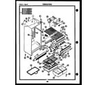 Gibson RD21F9WSGA cabinet parts diagram