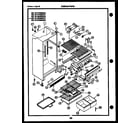 Gibson RT17F6WS1A cabinet parts diagram