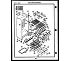 Gibson RD17F3WSGA cabinet parts diagram