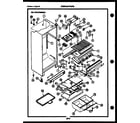 Gibson RT19F8WSGB cabinet parts diagram