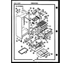 Gibson RD19F7WS3B cabinet parts diagram