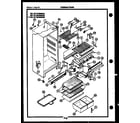 Gibson RT17F6WS1A cabinet parts diagram