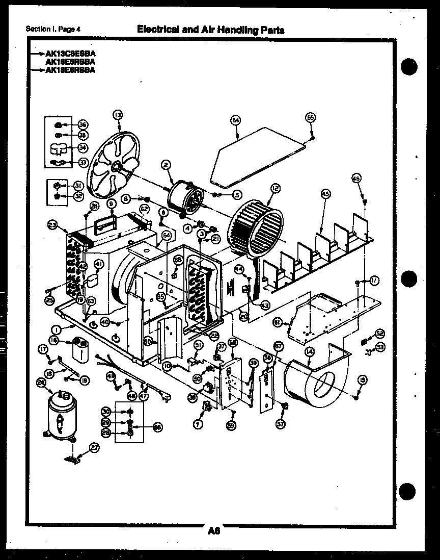 ELECTRICAL AND AIR HANDLING PARTS