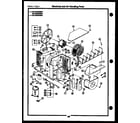 Gibson AK16E6RSBA electrical and air handling parts diagram