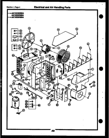 Electrical and air handling parts