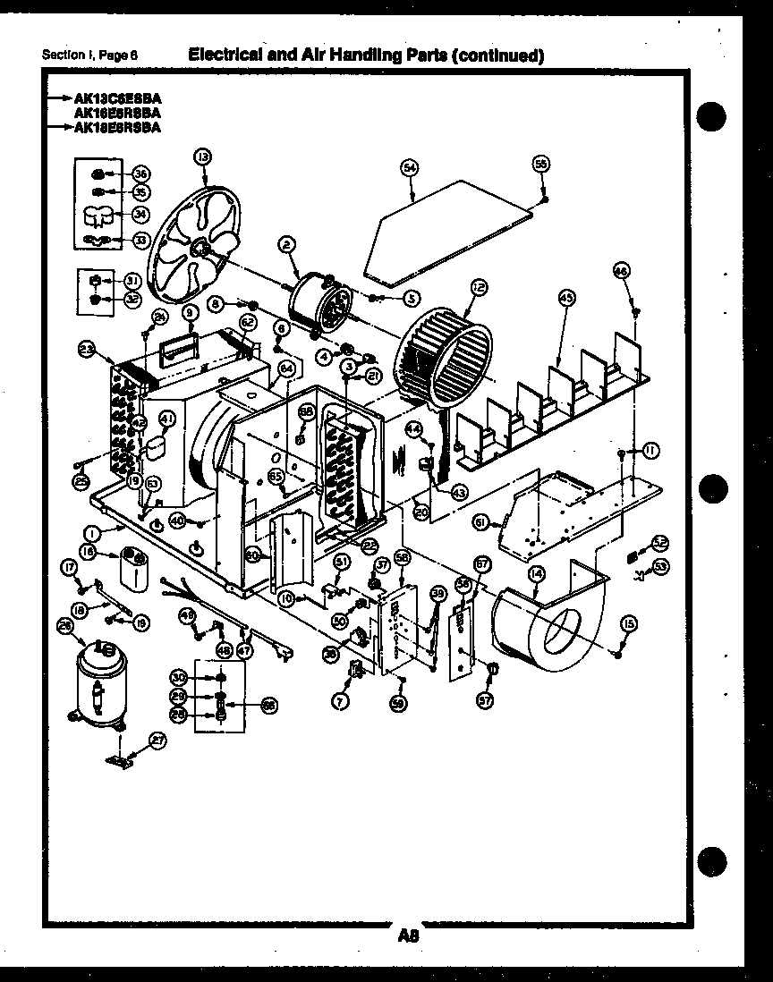 ELECTRICAL AND AIR HANDLING PARTS