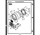 Gibson AL05A6ESBA electrical and air handling parts diagram