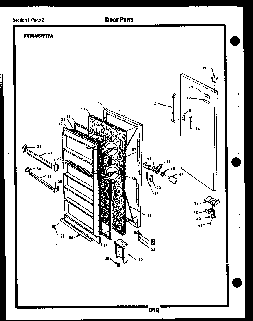 Inner tub parts