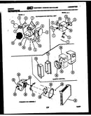 Refrigerator control assembly, damper control and freezer fa