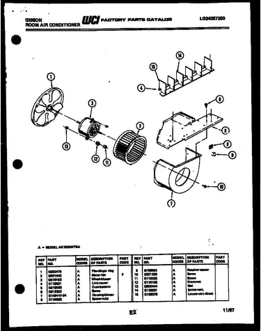 Air handling parts