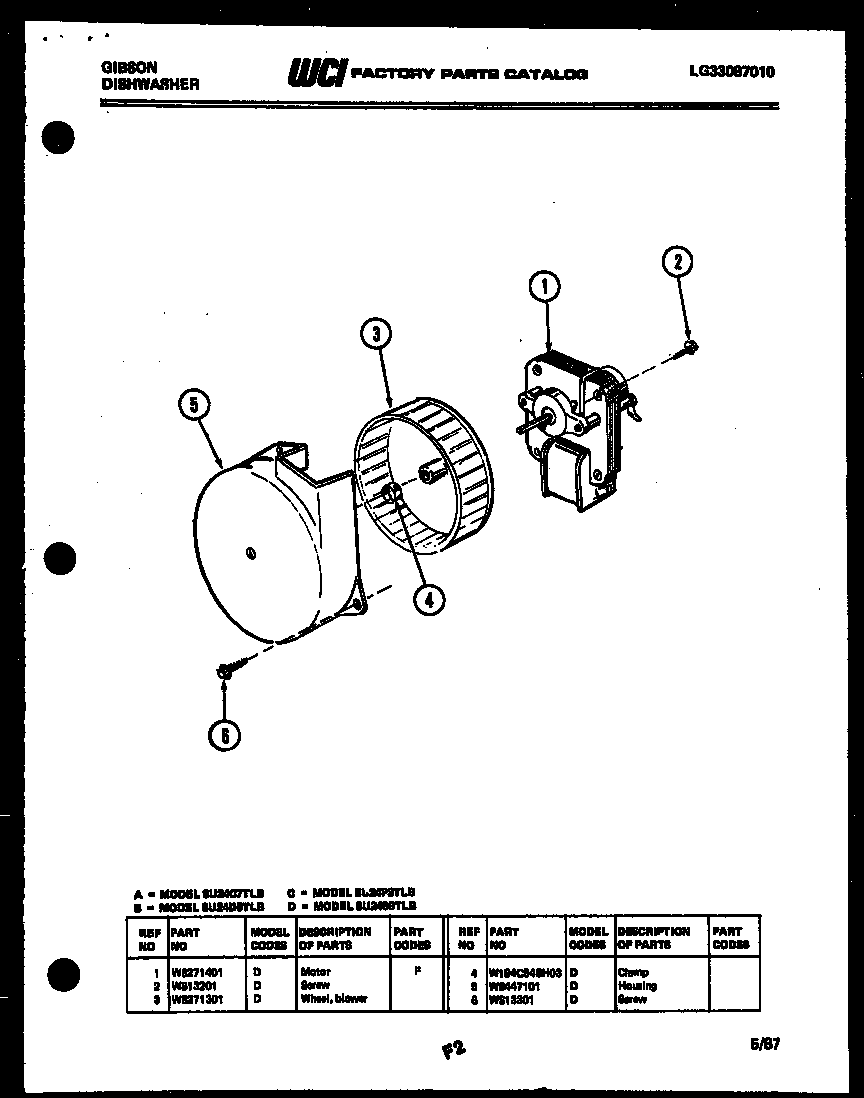 POWER DRY MOTOR AND PARTS