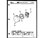 Gibson SU24S9TLB power dry motor and parts diagram
