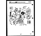 Gibson AL05A6ESBB electrical and air handling parts diagram