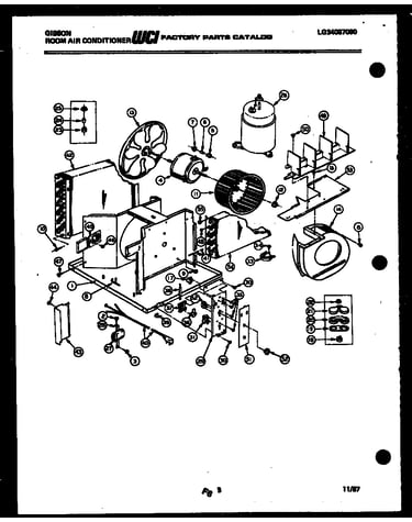 Electrical and air handling parts