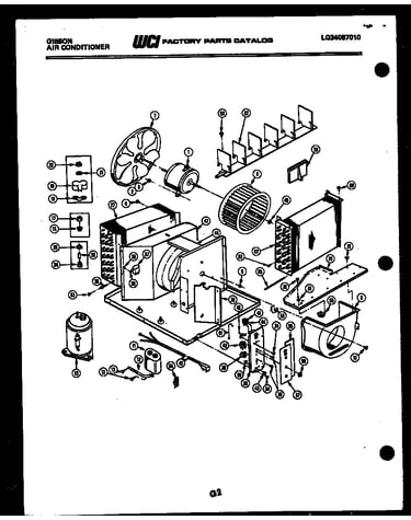 Electrical and air handling parts