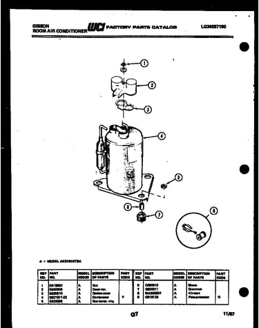 Compressor parts