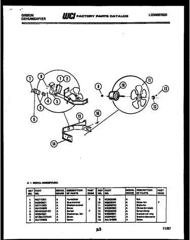 Air control parts