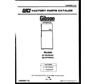 Gibson RD15F4WU2A cover page diagram