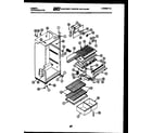 Gibson RD15F4WU2A cabinet parts diagram