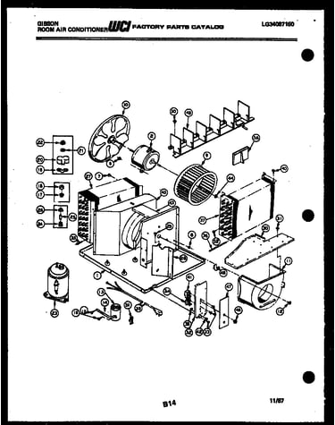 Electrical and air handling parts