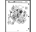 Gibson AO23E6RRBC electrical and air handling parts diagram