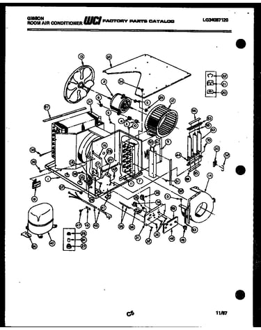Electrical and air handling parts