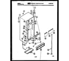 Gibson RS19F3WS1B cabinet parts diagram