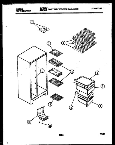 Shelves and supports