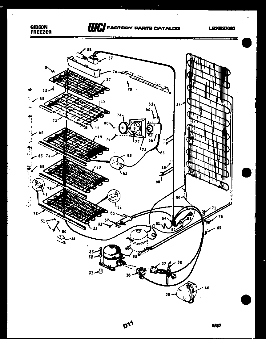 System and electrical parts