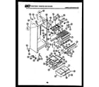 Gibson RT17F9WT3B cabinet parts diagram