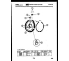 Gibson DE27S6YTMA heater and housing diagram