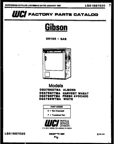 Parts diagram