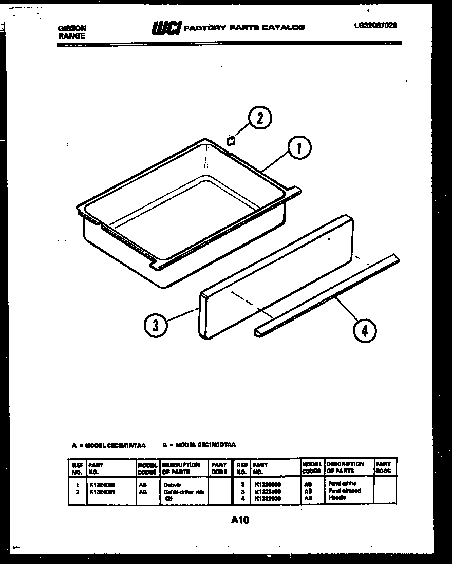 Drawer parts