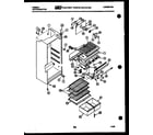 Gibson RT17F2WU3A cabinet parts diagram