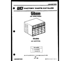 Gibson AK13E7RTBA front cover/text only diagram